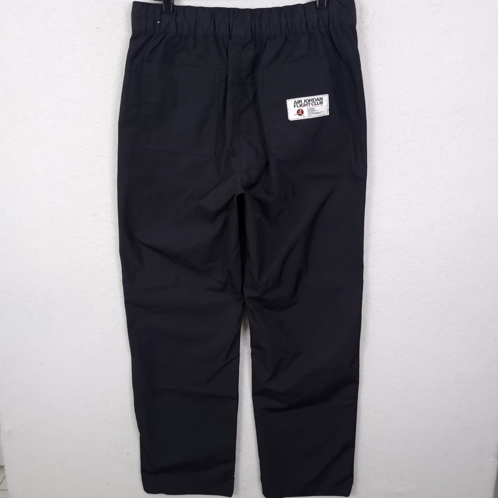 Jordan Flight Club Track Pants Mens Medium Black Signature Joggers Jumpman